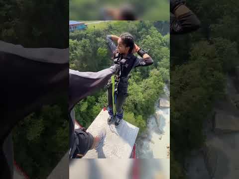Por isso da medo ao fazer BUNGEE JUMPING! #curioso #incrível #interessante