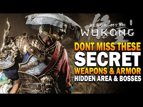 Get These SECRET Weapons & Armor In Black Myth Wukong