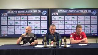Pressekonferenz | Dessau-Roßlauer HV 06 - TV 05/07 Hüttenberg I 17.04.2026