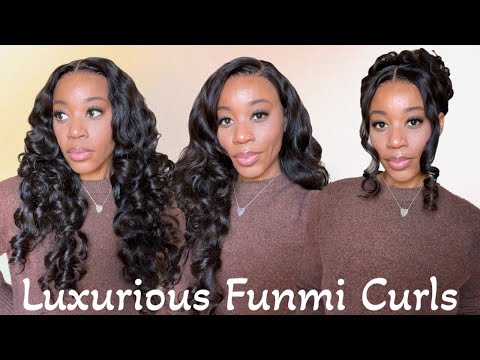 *NEW* SALON Quality Curls | READY to WEAR 6 inch Funmi Curly Wig | GLUELESS install Ft. MEGALOOK