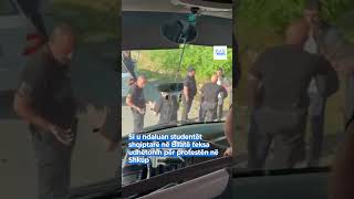 Si u ndaluan studentët shqiptarë në Bllatë teksa udhëtonin për protestën në Shkup