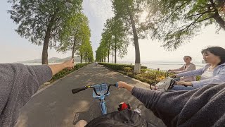 Fahrradfahren in Wuhan | vlog 8