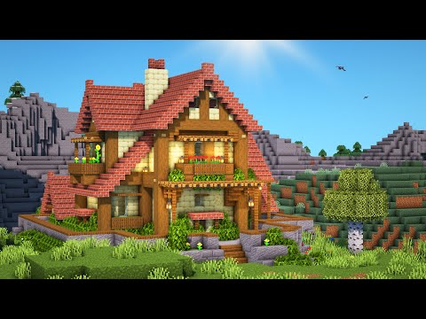 Big Cottage House Minecraft Tutorial 01 2022