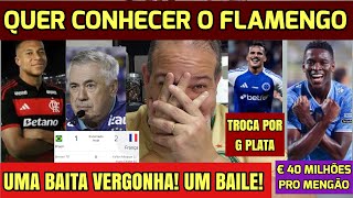 MBAPPE Interessado no FLAMENGO! TROCA DE PLATA X KAIKI. LUIS HENRIQUE LIBERADO! Seleção DEU VERGONHA