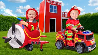 Profesiones Divertidas 🚒  ¡Diversión y Aventuras para Niños!"