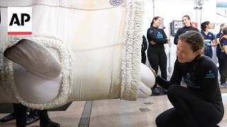 YouTube video thumbnail: 4 More Beluga Whales Arrive at Chicago Aquarium From a Canada Theme Park