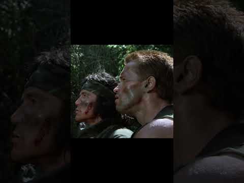 Predator. Billy sees something in the trees #sonnylandham #arnoldschwarzenegger