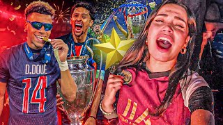 JE FINIS EN LARMES EN VOYANT LE PSG GAGNER LA LIGUE DES CHAMPIONS ! (5-0)