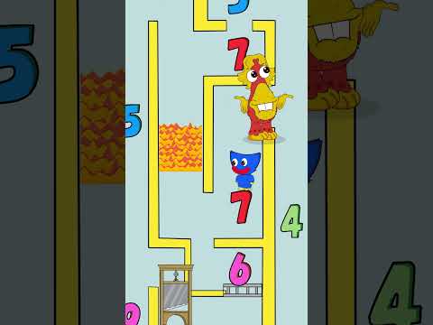 Huggy Wuggy Vs Chum Chompkins : How to complete the maze ?