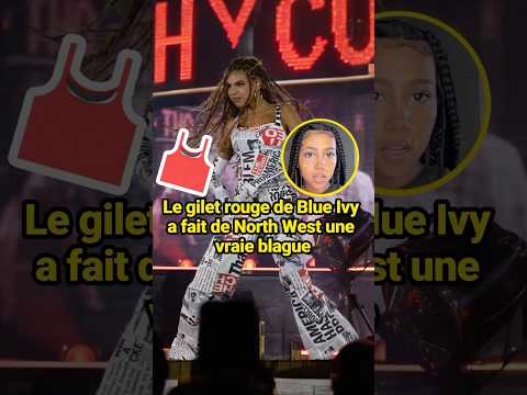 Le gilet rouge de Blue Ivy a fait de North West une vraie blague.#celebrity #Blue Ivy #North West