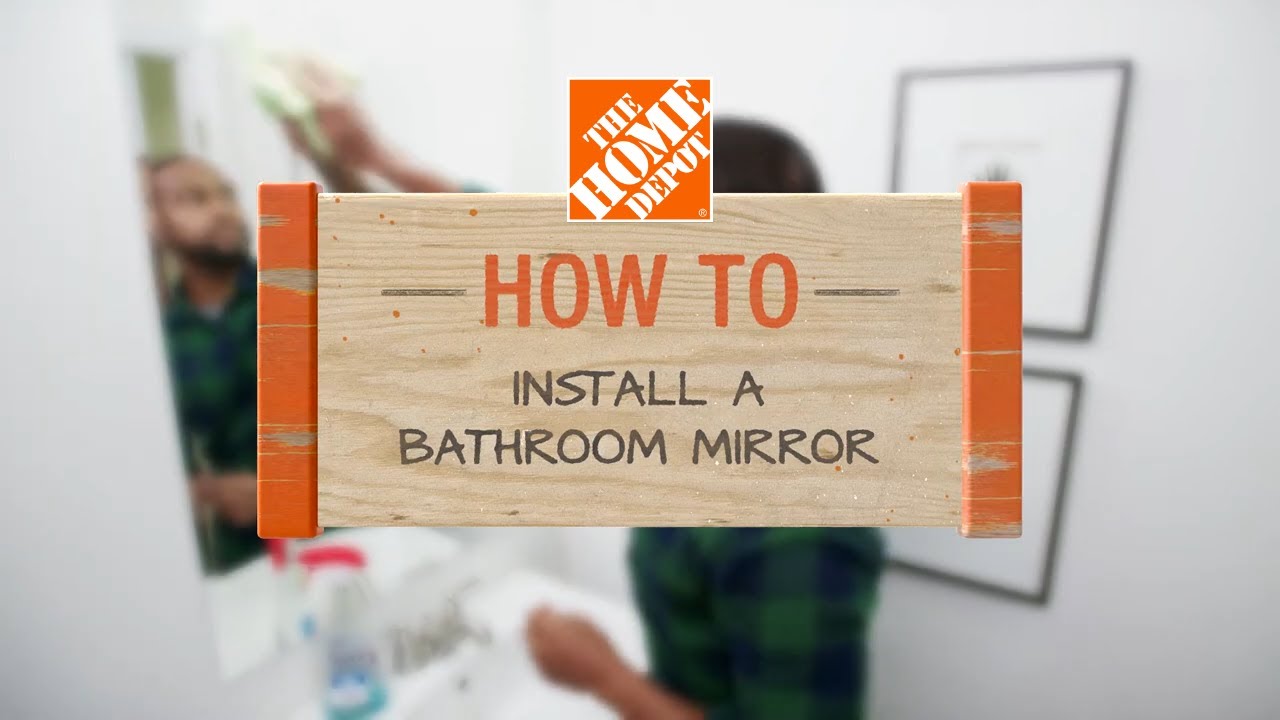 How to Install a Bathroom Mirror