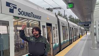 2 Line Simulated Service Action at South Bellevue Station