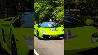He is WAY too tall for his Ferrari 🤣🤣