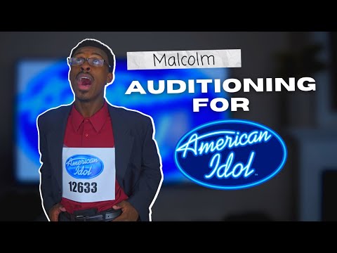 Auditioning for American Idol