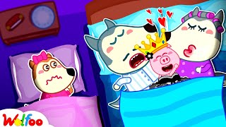 Lucy Gets Jealous When Baby Becomes a Princess?! 👑 – A Good Kid Story | Wolfoo Family