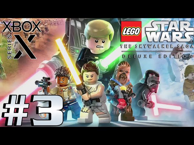 LEGO Star Wars: The Skywalker Saga (Xbox Series X) Gameplay Walkthrough Part 3 [4K 60FPS]