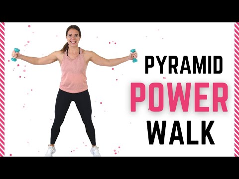 Power walking outlet workout at home