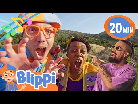 Dino Dance THE REMIX | BEST OF BLIPPI TOYS Music Videos | Educational Videos for Kids