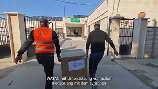 Medizinische Hilfe in Syrien: Aufbau eines Blutversorgungssystems