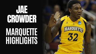 Jae Crowder Official Marquette Golden Eagles Highlights
