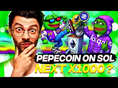 PEPECOIN ON SOL: The next 1000x coin on Solana!