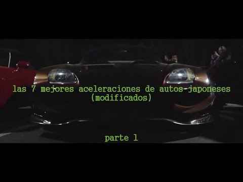 las 7 mejores aceleraciones de autos japoneses (modificados)