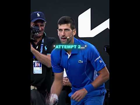 When Djokovic Dunked đ±đ