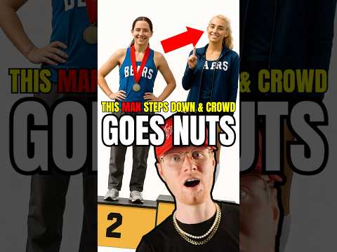 TRANSformer Athlete Steals 1st Place But Then…🤯👏‼️ #christian #sports #truth #shorts