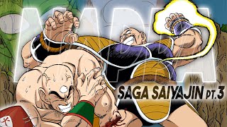 Dragon Ball | Saga Saiyajin Parte 3 | Nappa Fue el VILLANO MÁS TERRIBLE | Resumen y  Análisis