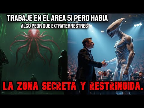 Trabaje en Una División Prohibida del Área 51 Lo que Vi Ahí Fue Aterrador - Creepypasta - Mercurial