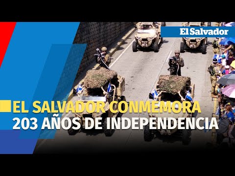 El Salvador conmemora 203 años de independencia