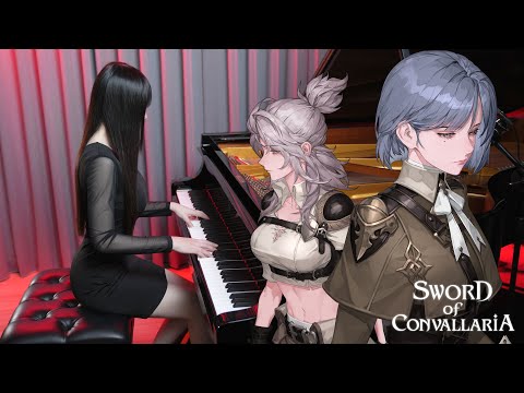 Sword of Convallaria「Never Apart」Ru's Piano Cover 🍁Night Crimson Theme