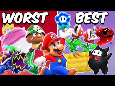 Ranking EVERY Wonder Effect In Super Mario Bros. Wonder!