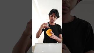 Croissant coffee don't waste food it's halal mode