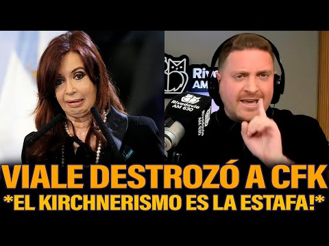 JONY VIALE DESTROZÓ A CFK *USTEDES SON LOS ESTAFADORES!*