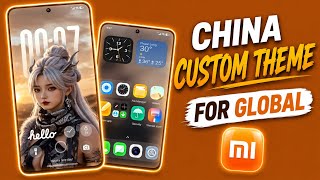 China Custom Theme With Beautiful iCon Pack for Xiaomi Global
