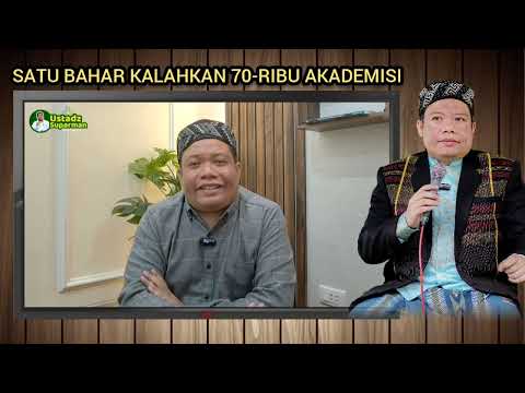 SATU BAHAR KALAHKAN 70 AKADEMISI, LOH KOK BISA???