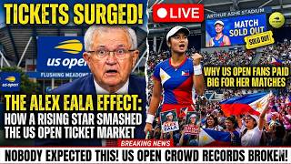 THE ALEX EALA EFFECT IS UNREAL!: HOW SHE BROKE THE US OPEN TICKET MARKET. ALEX EALA IS UNSTOPPABLE!