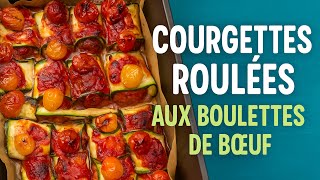 Courgettes + Boulettes = Le Match Parfait 🥒❤️