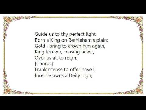 José Feliciano - We Three Kings of Orient Are Lyrics