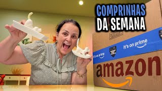 SIMBA ESTÁ DOENTE  🤢  😨 ABRINDO COMPRINHAS DA AMAZON 🇺🇸🙏🏻