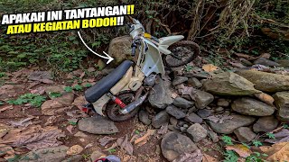 BAKALAN RUSAK TIDAK YA, MOTOR BEBEK BUAT LEWATI JALUR HARD ENDURO KELAS NASIONAL !!