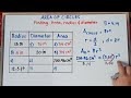 Circle Geometry Concepts