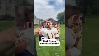 Mark Rypien - How did he hold it?