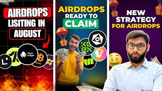 All Airdrops Listing in August | Crypto Airdrops 2025 | Crypto Airdrop update