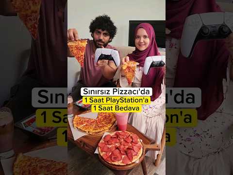 Sınırsız Pizzacıda 1 Saat PlayStation Alana 1 Saat Bedava ? Ayrıca Burada Tüm İçecekler 80₺ ?