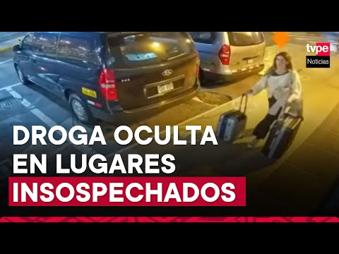 Aeropuerto Jorge Chávez: así buscaban trasladar droga a París