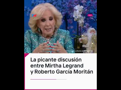 “Solo importabas porque eras el marido de Pampita”: Mirtha Legrand cruzó a García Moritán