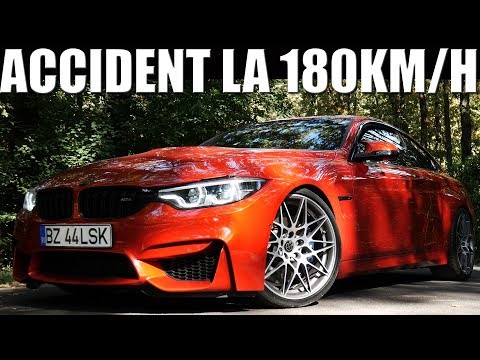 Accident Filmat la 180km/h cu BMW E60
