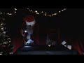 Weihnachtsmann und Lichtphänomene